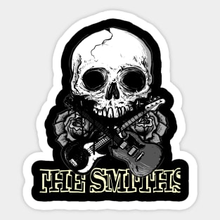 skull the smiths Sticker